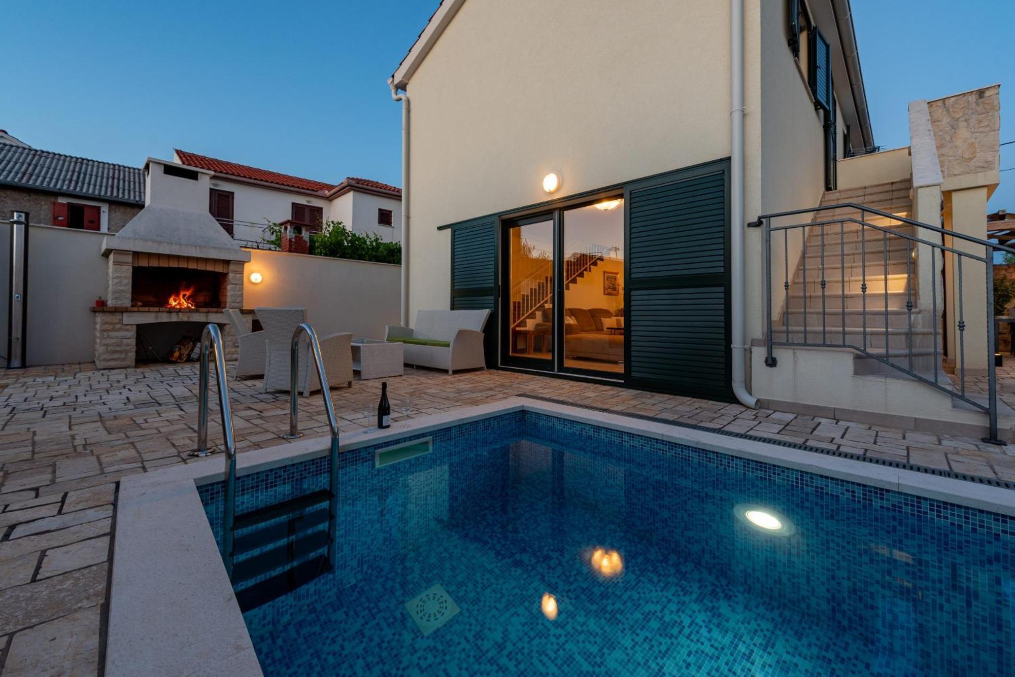 Villa Ivo Zadarvillas Vinjerac Exterior foto